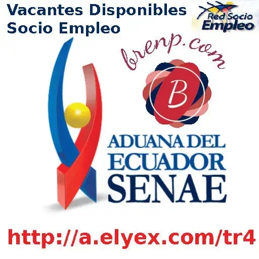 empleo trabajo socioempleo socio red senae aduana Ecuador