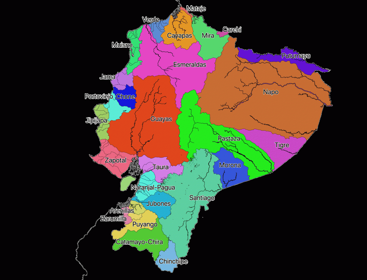 Ecuador Hoyas Y Nudos Ubicación Nombres Y Características 2023