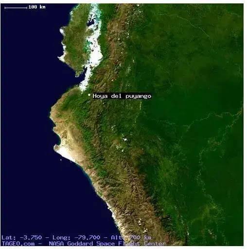 Hoyas y Nudos del Ecuador - Hoya de Puyango