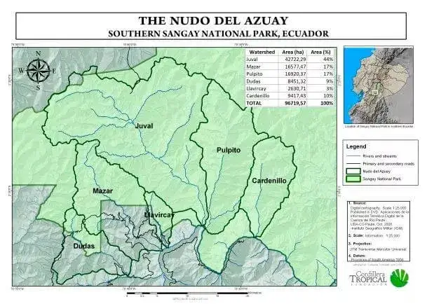 Hoyas y Nudos del Ecuador - Nudo Azuay