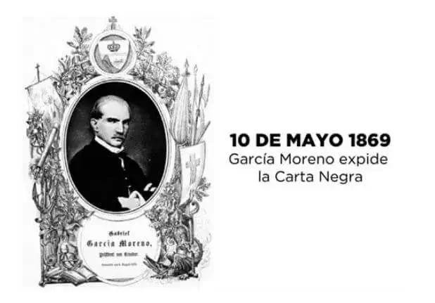 Año de elaboración de la Carta Negra de García Moreno