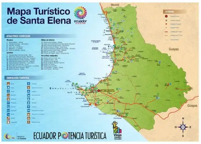 Lugares Turísticos del Ecuador -Santa Elena