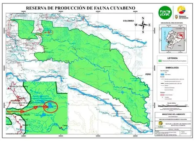 Reservas Naturales y Ecológicas del Ecuador - Produccion de fauna Cuyabeno