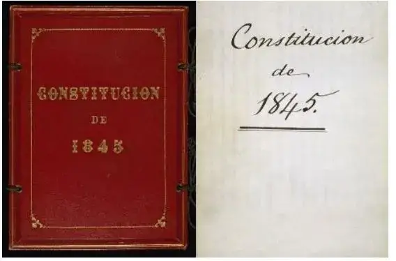 Todas las Constituciones del Ecuador - Cuarta Constitución, o Constitución de 1845.