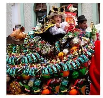 Tradiciones culturales de Cuenca - Pase del niño viajero