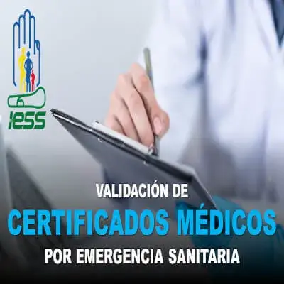validación certificados médicos iess emergencia sanitaria