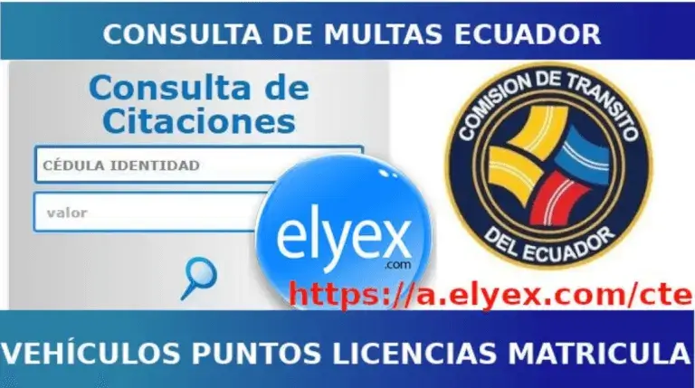 Consultar multas CTE por placa ANT Ecuador Consulta Puntos
