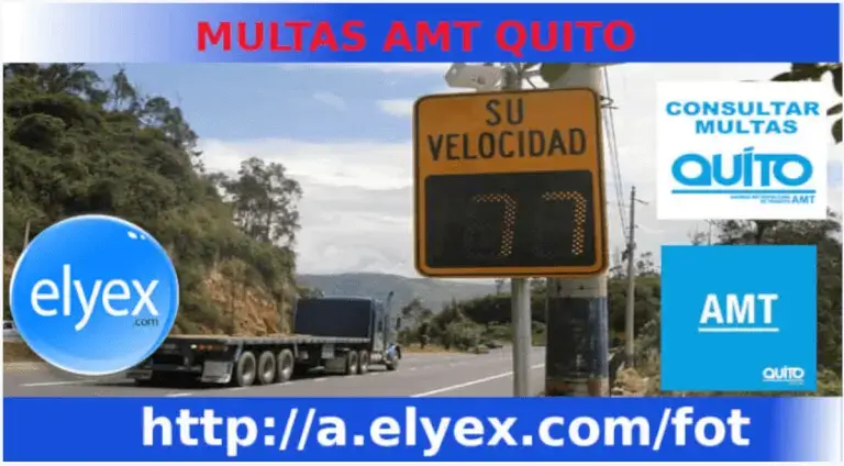Consulta fotomultas Quito Ecuador Multas AMT vídeo