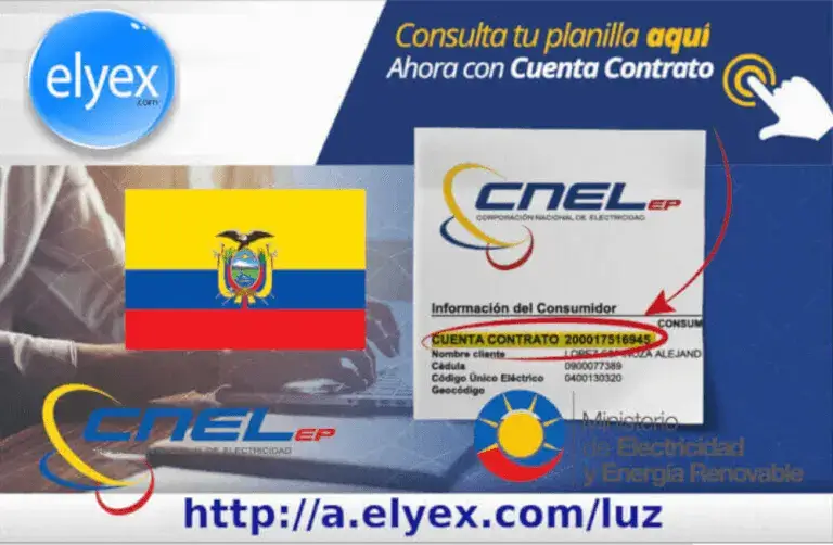 Consultar planilla de luz CNEL Esmeraldas Ecuador