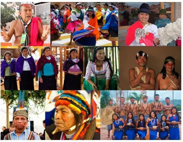 Pueblos y Nacionalidades Indígenas del Ecuador.