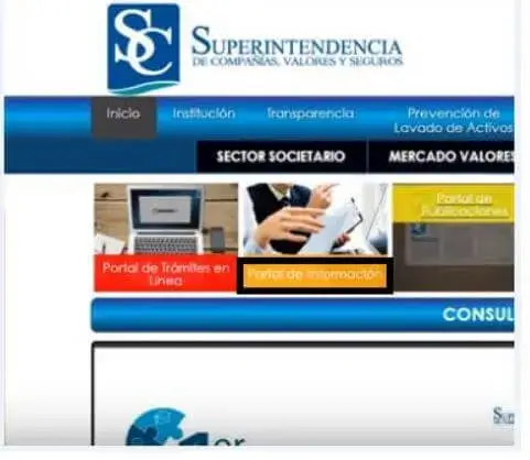 Superintendencia De Compañías - Portal de información