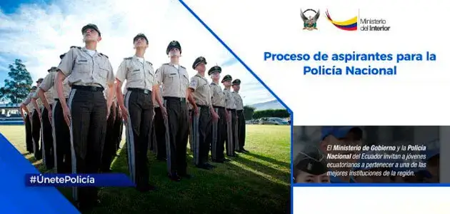 Reclutamiento online Policía Nacional