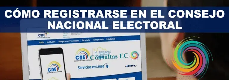 registrarse en el consejo nacional electoral
