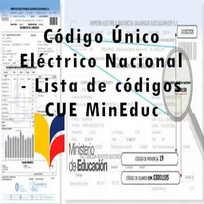 código único eléctrico nacional