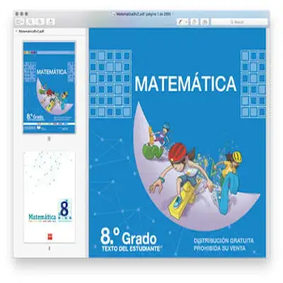 libro matemáticas 8 básico