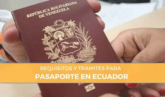requisitos para sacar pasaporte