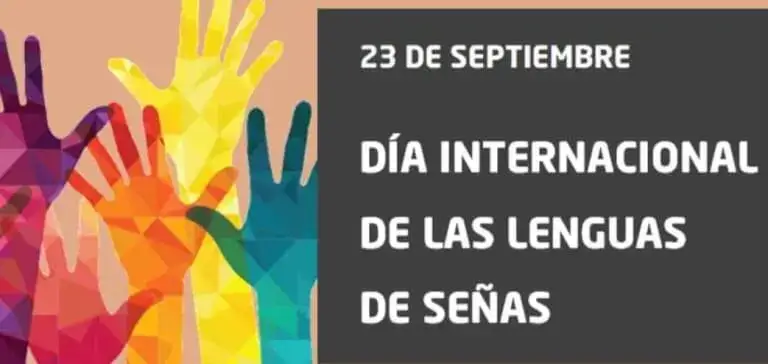 día internacional del lenguaje de señas