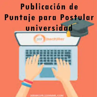 publicación puntaje postulaciones universidades