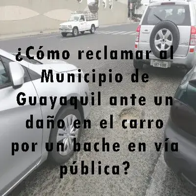 reclamar al municipio de guayaquil