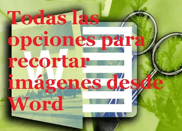 opciones para recortar imágenes