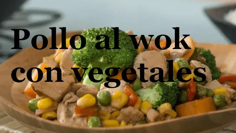 pollo al wok