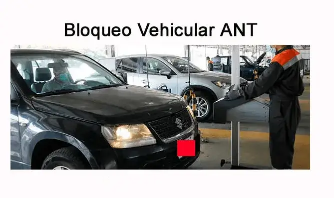 bloqueo vehicular ant