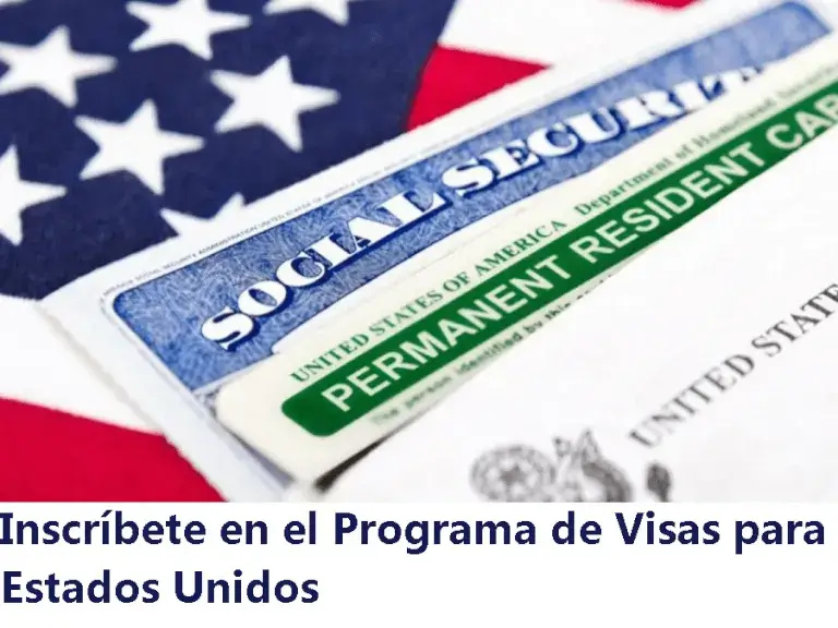 inscríbete en el programa de visas