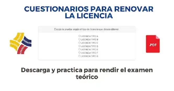 cuestionarios renova licencia conducircuestionarios renova licencia conducir