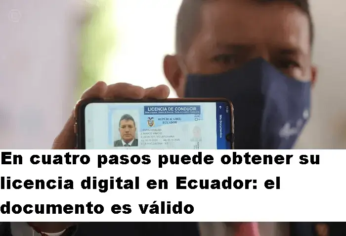 obtener licencia digital en ecuador