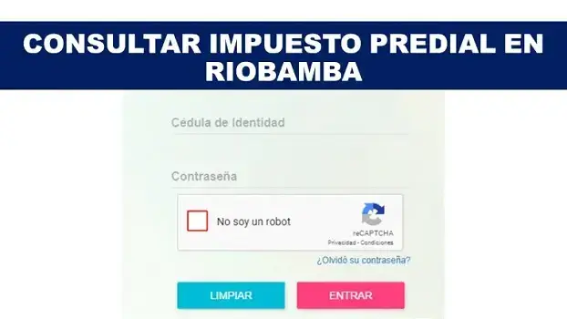 consulta impuesto predial riobamba