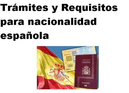 requisitos para nacionalidad española