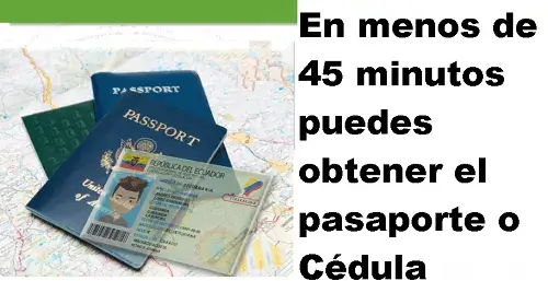 obtener el pasaporte o cédula