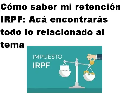 retención irpf