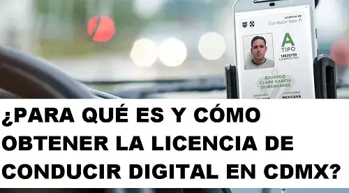 obtener la licencia de conducir digital
