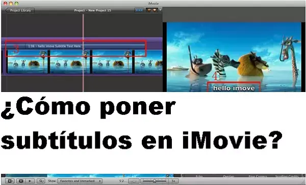 poner subtítulos en imovie