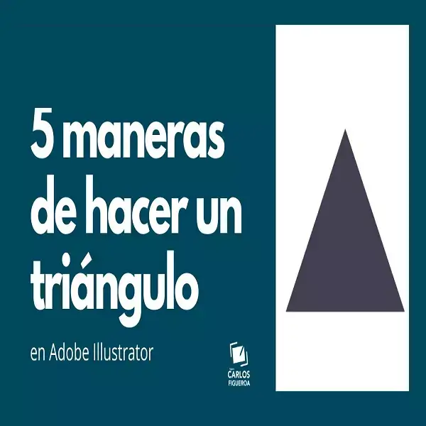 hacer un triángulo en illustrator