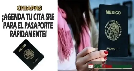 cita pasaporte en Chiapas