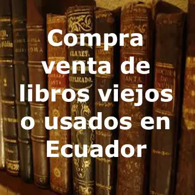 libros usados en Ecuador