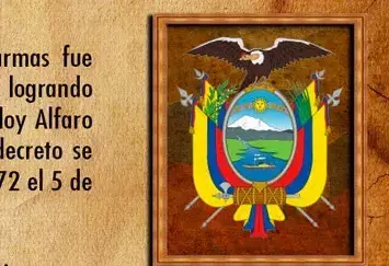 historia escudo Ecuador