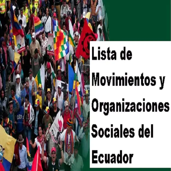 organizaciones sociales del ecuador