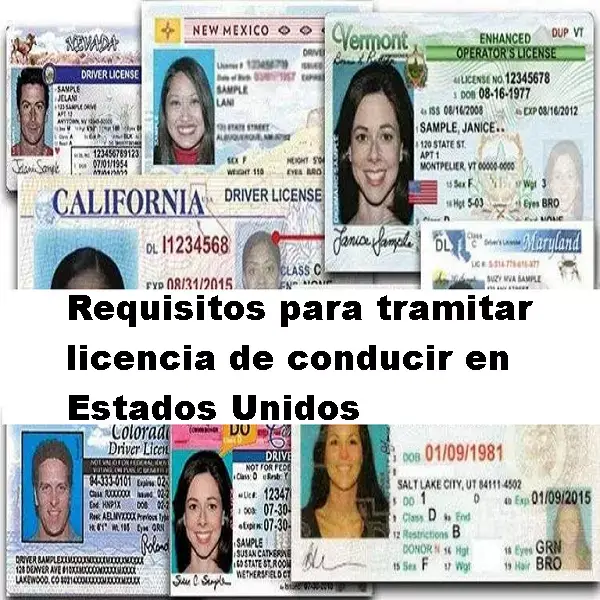 requisitos licencia de conducir