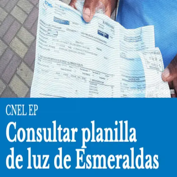 planilla luz esmeraldas
