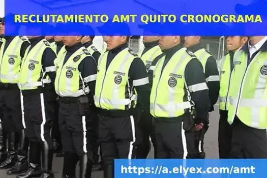 quito amt reclutamiento agentes tránsito inscripción fechas