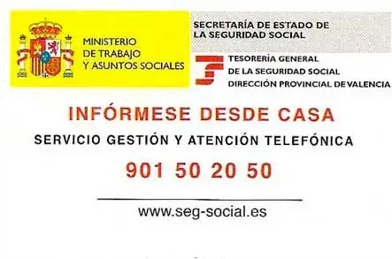 número teléfono seguridad social España
