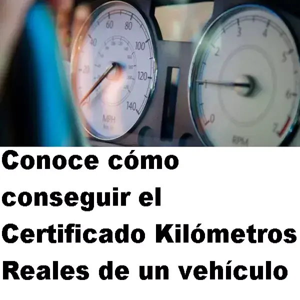 certificado kilómetros reales