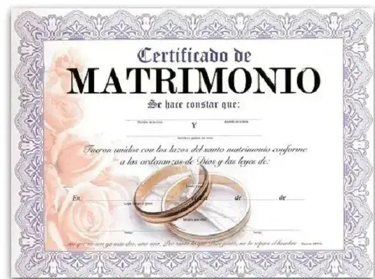 certificado matrimonio requisitos pasos seguir