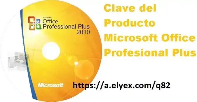 clave producto office profesional plus