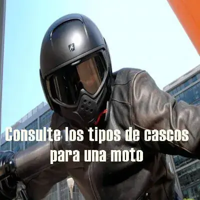 consulte tipos cascos moto