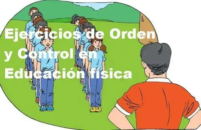 ejercicios orden control educación fisica