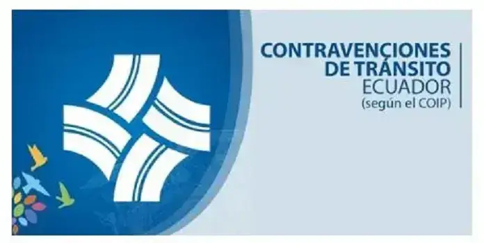 infracciones contravenciones transito ecuador